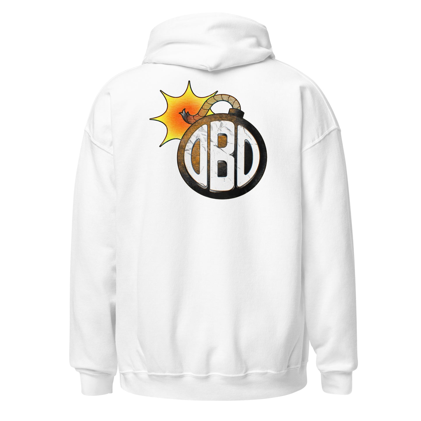 DownByDawn "Scratch and Bomb" Hoodie in White