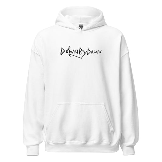 DownByDawn "Scratch and Bomb" Hoodie in White